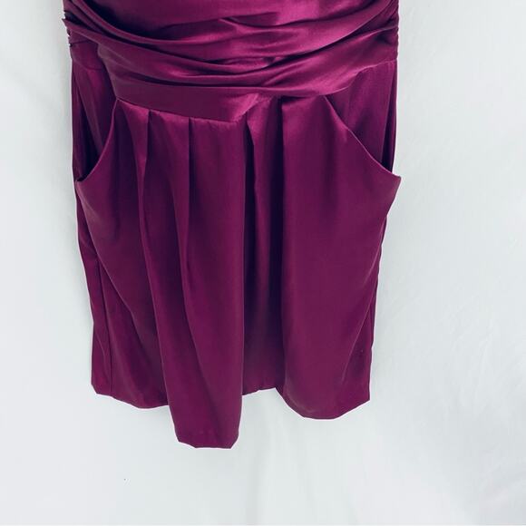 David’s Bridal Strapless Dress Size 14 - Picture 3 of 10